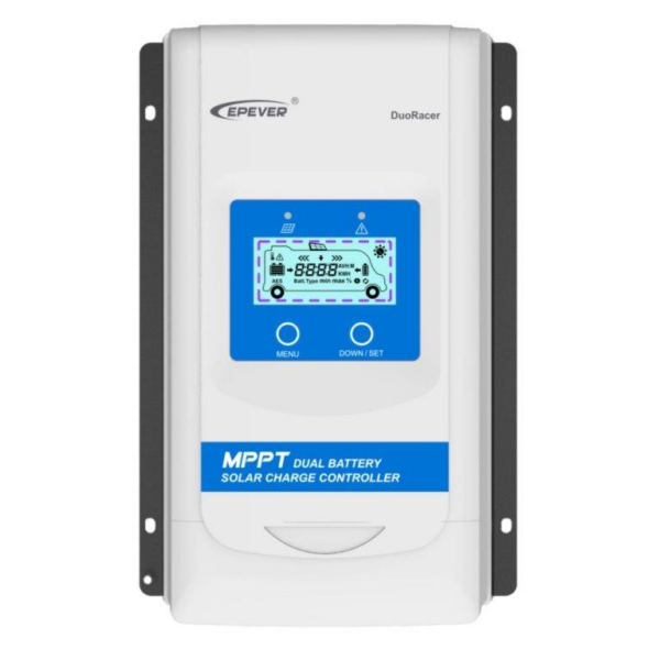 MPPT solárny regulátor EPever 60VDC/ 10A DuoRacer - 12/24V